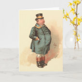 Joe (Der fette Junge) Kyd, Dickens The Pickwick Pa Karte (Gelbe Blume)
