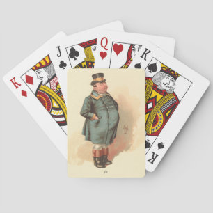 Joe (Der fette Junge) Kyd, Dickens The Pickwick Pa Spielkarten