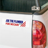 Joe der Klempner für McCain Autoaufkleber (Auf Lkw)