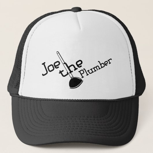Joe der Klempner Truckerkappe (Vorderseite)