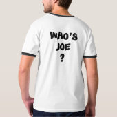 Joe die Klempner-amerikanische Flagge - Shirt (Rückseite)