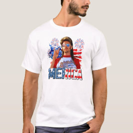 Joe Dirt Merica Funny 4. Juli Unabhängigkeitstag T-Shirt