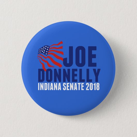 Joe Donnelly für Indiana Senat 2018 Button (Vorderseite)