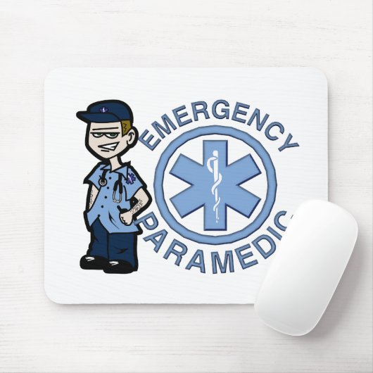 Joe Emergency Medic Mousepad (Mit Mouse)