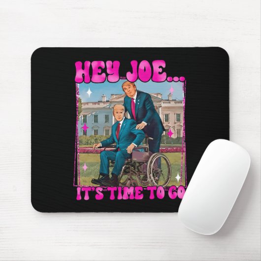 Joe Es ist an der Zeit, wirklich guten Mann Donald Mousepad (Mit Mouse)