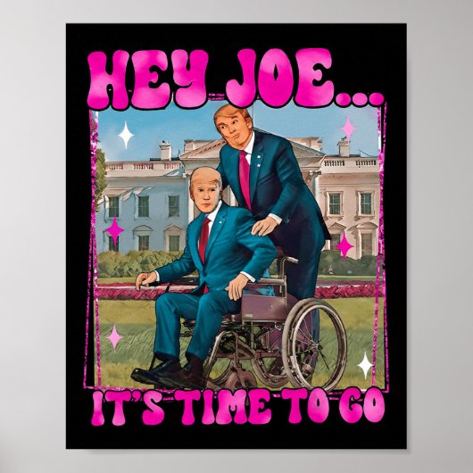 Joe Es ist an der Zeit, wirklich guten Mann Donald Poster (Vorne)