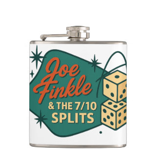 Joe Finkle & The 7/10 Splits Rockin' Flask Flachmann