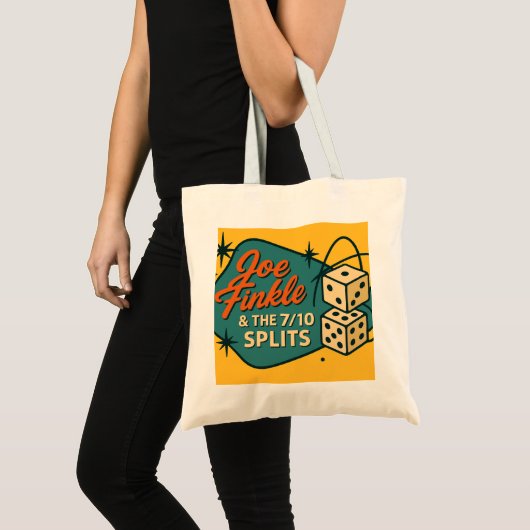 Joe Finkle & The 7/10 Splits Rockin' Tote Bag Tragetasche (Vorderseite (Produkt))