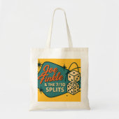 Joe Finkle & The 7/10 Splits Rockin' Tote Bag Tragetasche (Vorne)