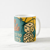 Joe Finkle & The 7/10 Splits Rocking Coffee Tasse (VorderseiteRechts)