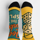 Joe Finkle & The 7/10 Splits Swing Socken (Oben)
