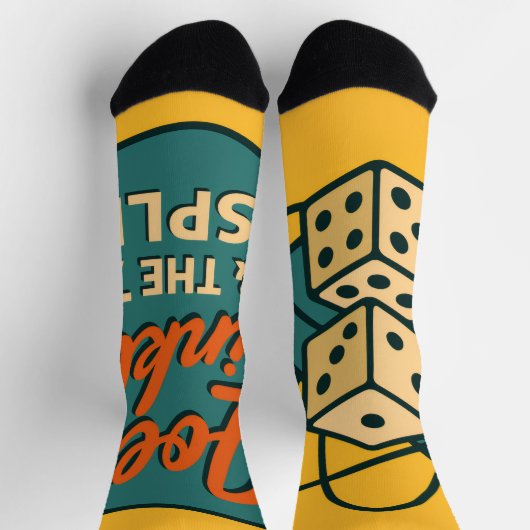 Joe Finkle & The 7/10 Splits Swing Socks Socken (Oben)