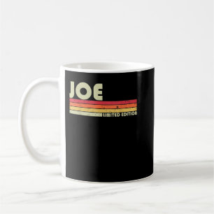 JOE Geschenk Name Personalisiert Lustig Retro Vint Kaffeetasse