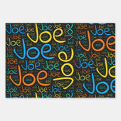 Joe Geschenkpapier Set (Vorderseite 2)