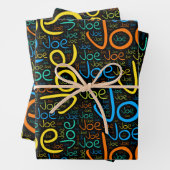 Joe Geschenkpapier Set (Beispiel)