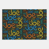 Joe Geschenkpapier Set (Vorderseite)