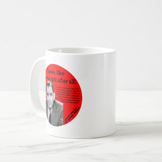 Joe hatte Recht Kaffeetasse (Vorderseite Links)