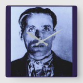 Joe Hill Quadratische Wanduhr (Vorderseite)