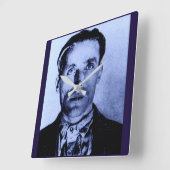 Joe Hill Quadratische Wanduhr (Winkel)