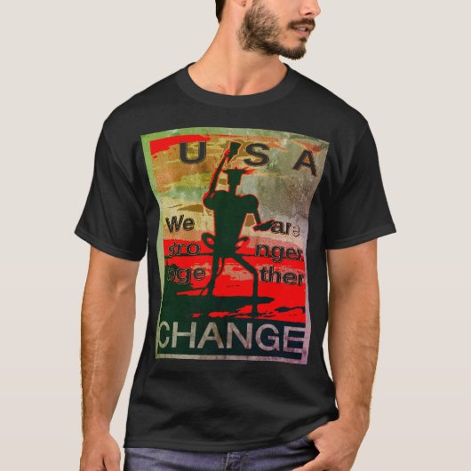 Joe Hope Change You Deserve Kampagne 2020 T-Shirt (Vorderseite)