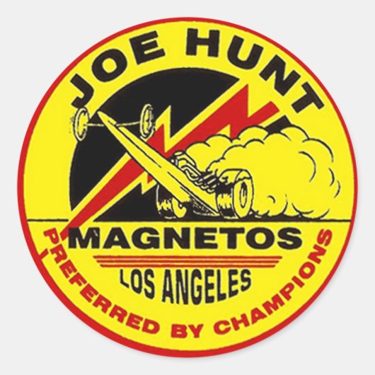 Joe Hunt Sticker (Vorderseite)