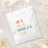 Joe & Jill & Kamala & Doug I Geschenktütchen (Ausgeschnitten)