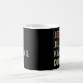 Joe & Jill & Kamala & Doug I Kaffeetasse (Mittel)