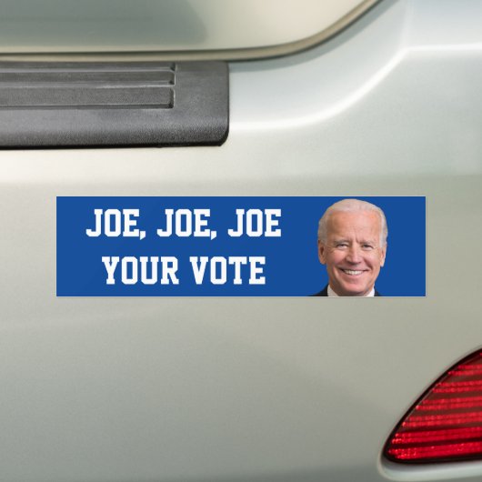 Joe, Joe, Joe Your Vote Autoaufkleber (Auf Auto)