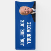 Joe, Joe, Joe Your Vote Banner (Vertikal)