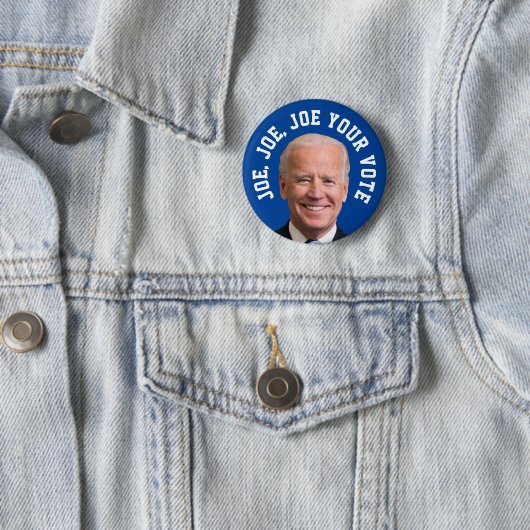 Joe, Joe, Joe Your Vote Button (Beispiel)