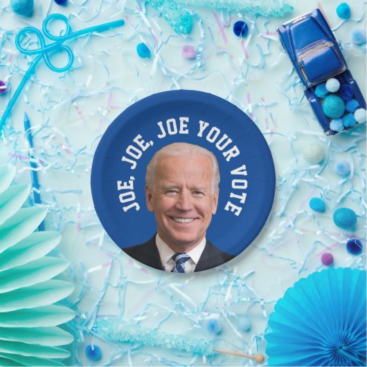 Joe, Joe, Joe Your Vote Pappteller (Party)