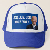 Joe, Joe, Joe Your Vote Truckerkappe (Vorderseite)