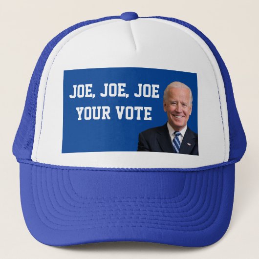 Joe, Joe, Joe Your Vote Truckerkappe (Vorderseite)