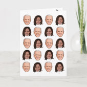 Joe & Kamala Celebration Karte (Vorderseite)