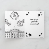 Joe & Kamala Celebration Karte (Innenseite)