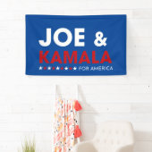 Joe & Kamala für Amerika Banner (Insitu)