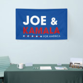 Joe & Kamala für Amerika Banner (Messeveranstaltung)