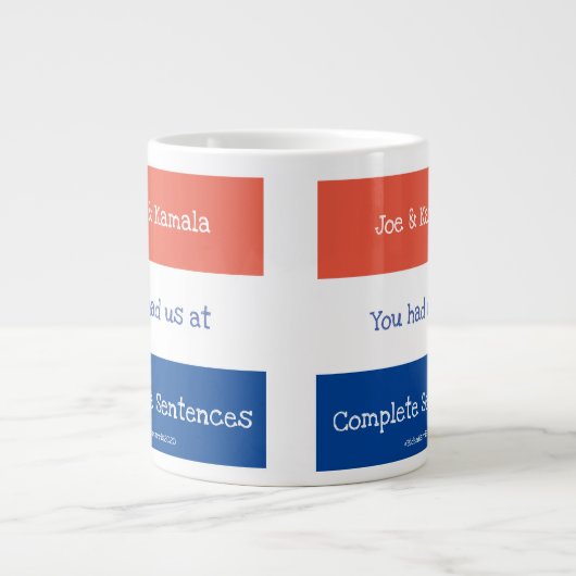 Joe & Kamala Specialty Tasse (Vorderseite)