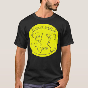 Joe Keery Spree Kurts World Logo Sticker T-Shirt