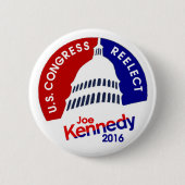 Joe Kennedy 2016 Button (Vorderseite)