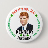Joe Kennedy: Camelot 2020 Button (Vorderseite)