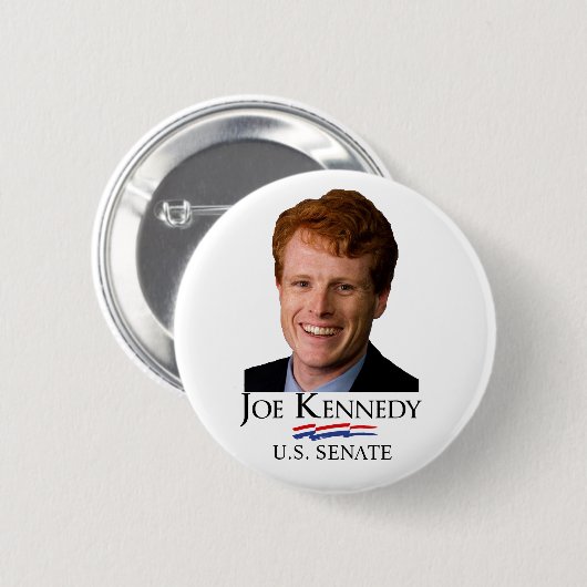 Joe Kennedy for U.S. Senate Button (Vorne & Hinten)