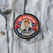 Joe Kennedy für den Kongress 2014 Button (Beispiel)