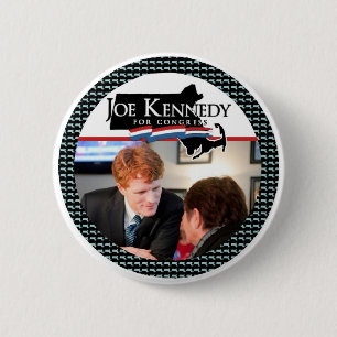 Joe Kennedy für Kongreß Button