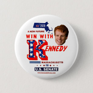 Joe Kennedy für Massachusetts im US-Senat 2020 Button