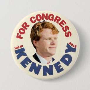 Joe Kennedy III für Kongreß 2012 Button