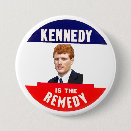 (Joe) Kennedy ist die Lösung Button (Vorderseite)