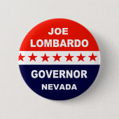 Joe Lombardo Gouverneur Nevada Button (Vorderseite)
