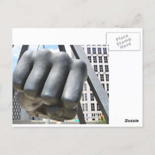 Joe Louis Fist Postkarte