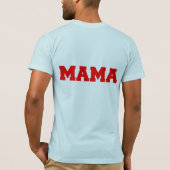 Joe Mama Red und Blue T-Shirt (Rückseite)